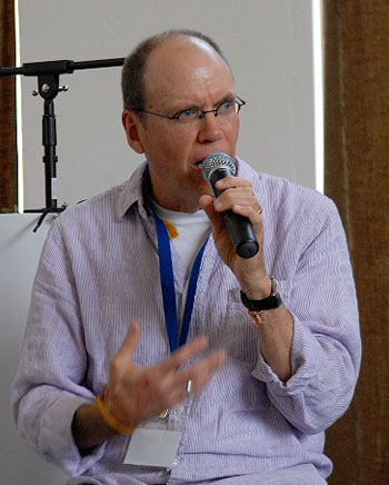 Kevin Griffin, author of One Breath at a Time:  Buddhism and the Twelve Steps, gave conference participants the task of defining Buddhist recovery.