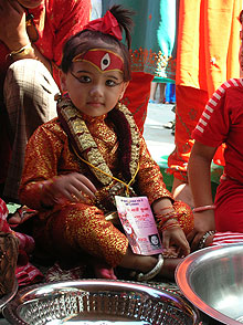 Young Kathmandu girl