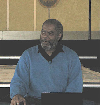 Dr. Sharif Abdullah, founder/president of Commonway Institute, presents the keynote address at the 2011 Northwest Dharma Association Annual Gathering on 