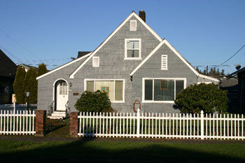 Rosemary Cottage in Aberdeen, Washington, new home of Plum Mountain Buddhist Community..