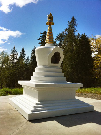 Stupa at Earth Sanctuary