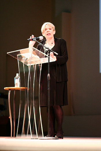 Karen Armstrong, founder of the Charter for Compassion, offered the keynote address at Compassion Action Network's “Compassionate Seattle” event April 24, 2010.